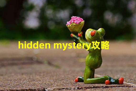 hidden mystery攻略